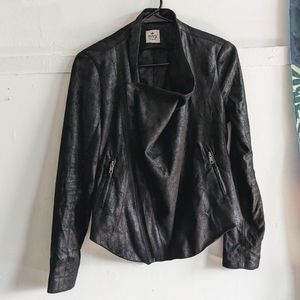 SW3 Bespoke Queensway Zip Moto Biker Jacket